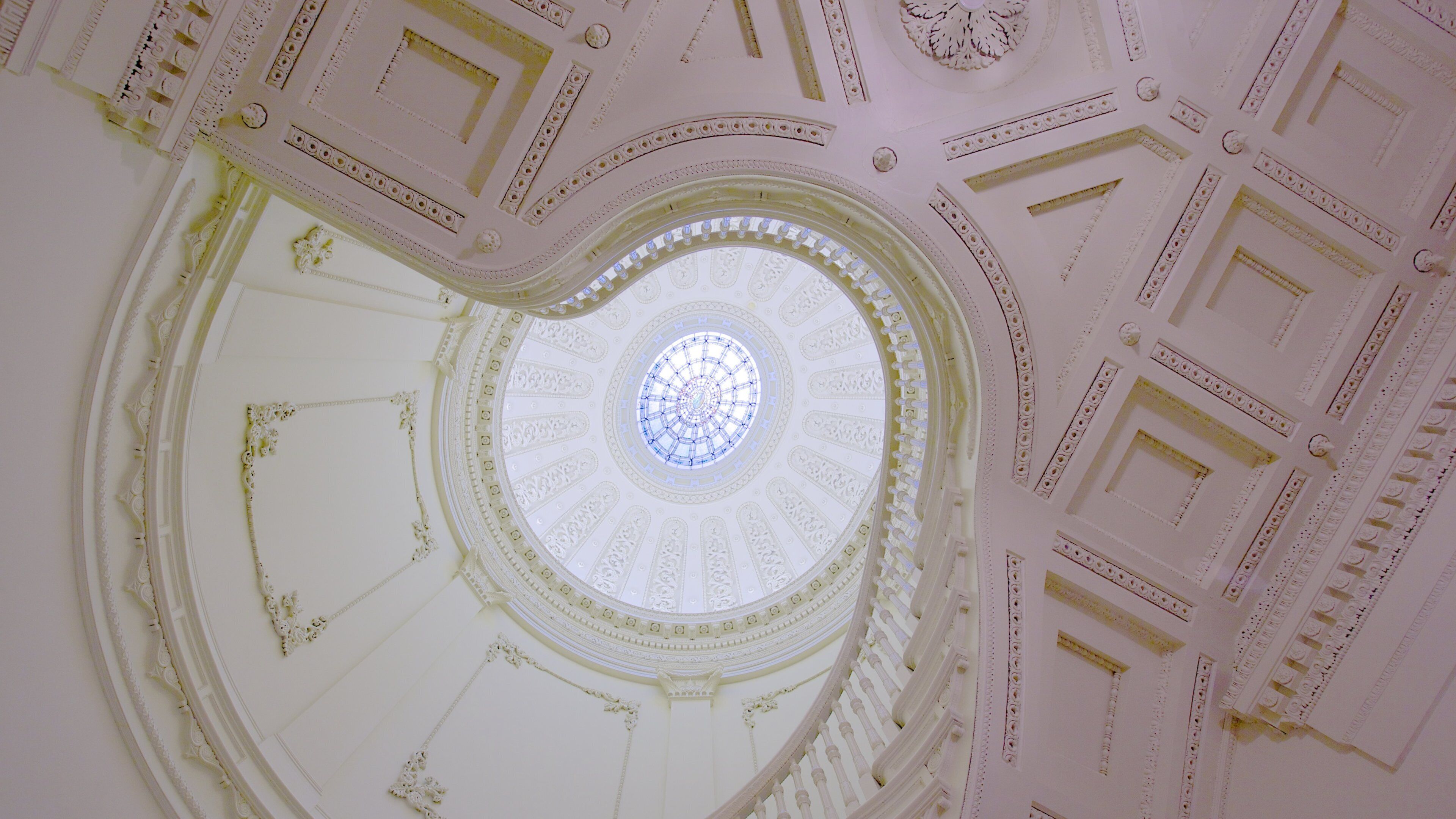 Stunning spiral staircase at Walters Art Museum showcases architectural beauty in Baltimore