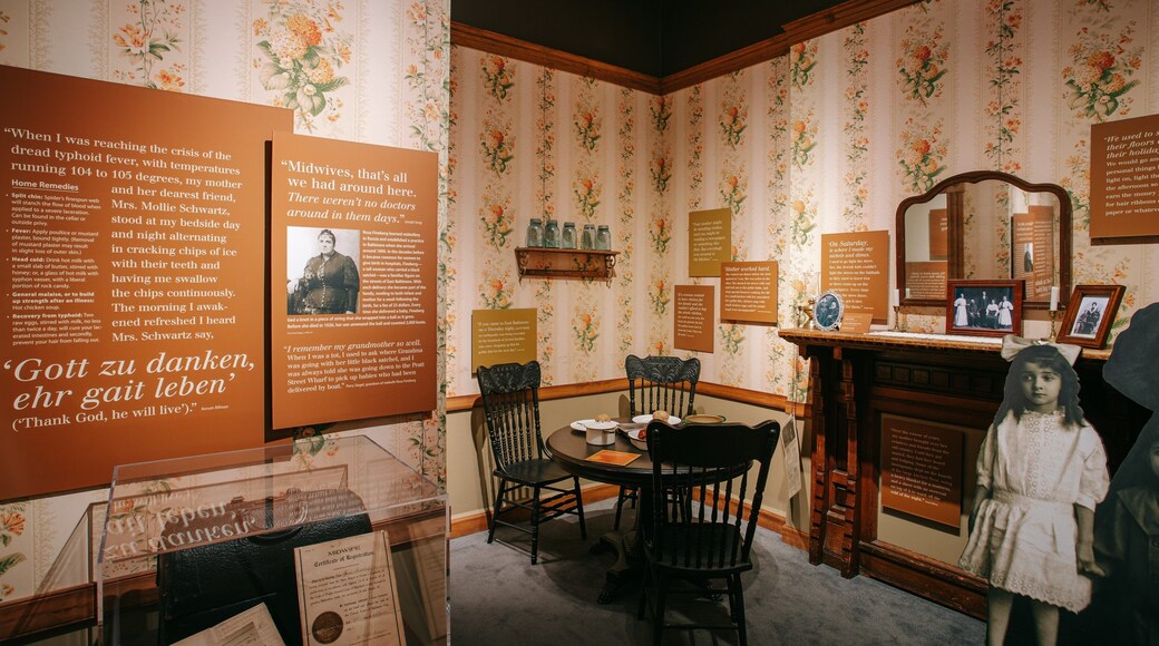 Jewish Museum of Maryland featuring interior views