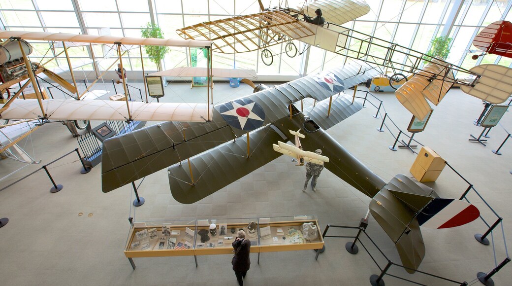 College Park Aviation Museum which includes heritage architecture, art and interior views