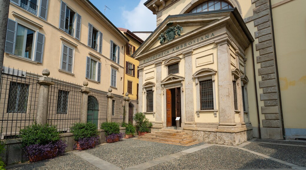 Ambrosian Library featuring heritage elements
