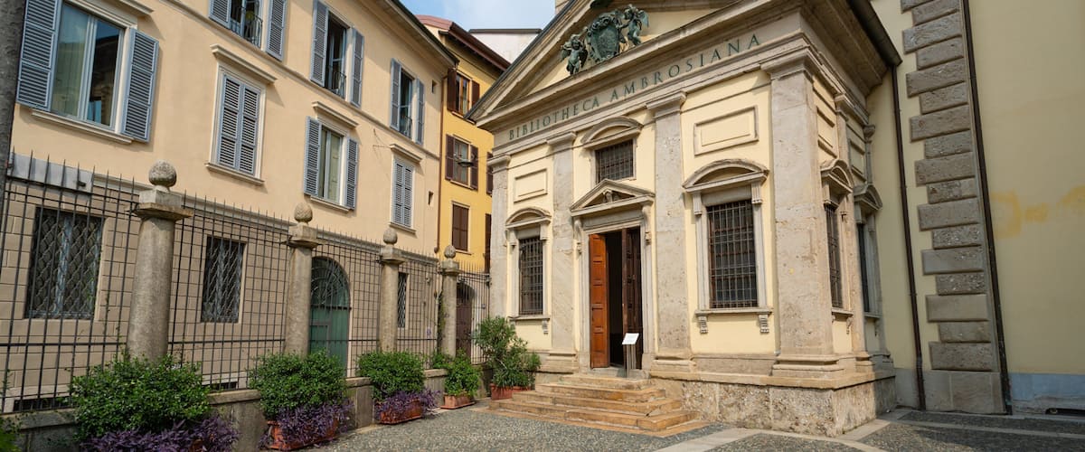 Ambrosian Library featuring heritage elements