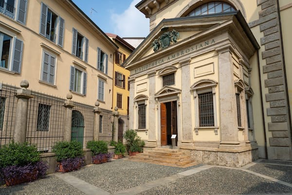 Ambrosian Library featuring heritage elements