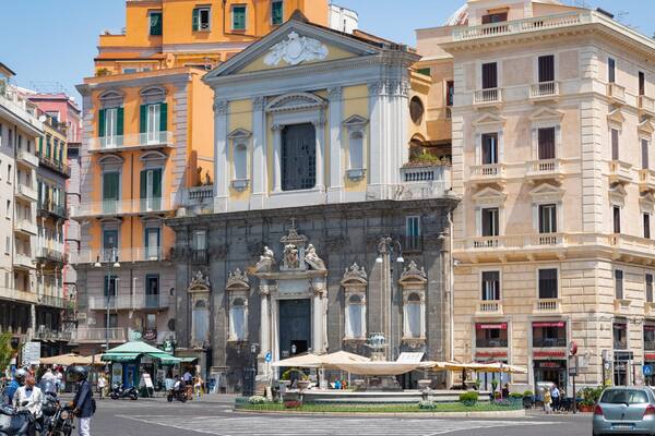 Church of San Ferdinando showing heritage architecture