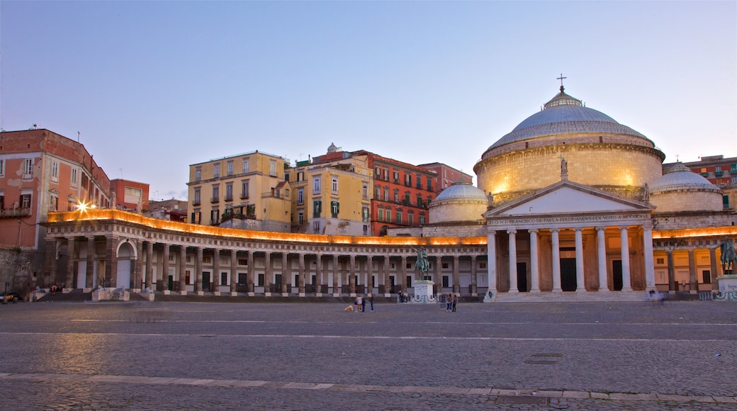 San Francesco di Paola featuring heritage architecture, a sunset and a church or cathedral