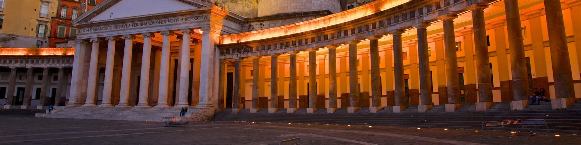 San Francesco di Paola which includes a church or cathedral, a sunset and heritage architecture