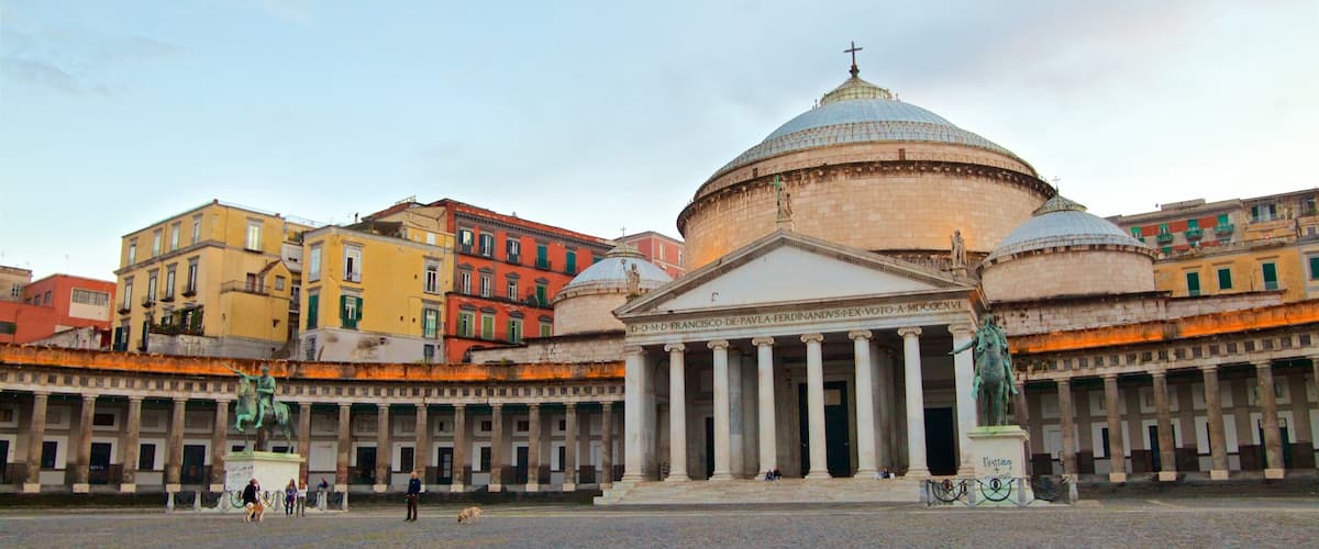 San Francesco di Paola showing a church or cathedral, heritage architecture and a square or plaza