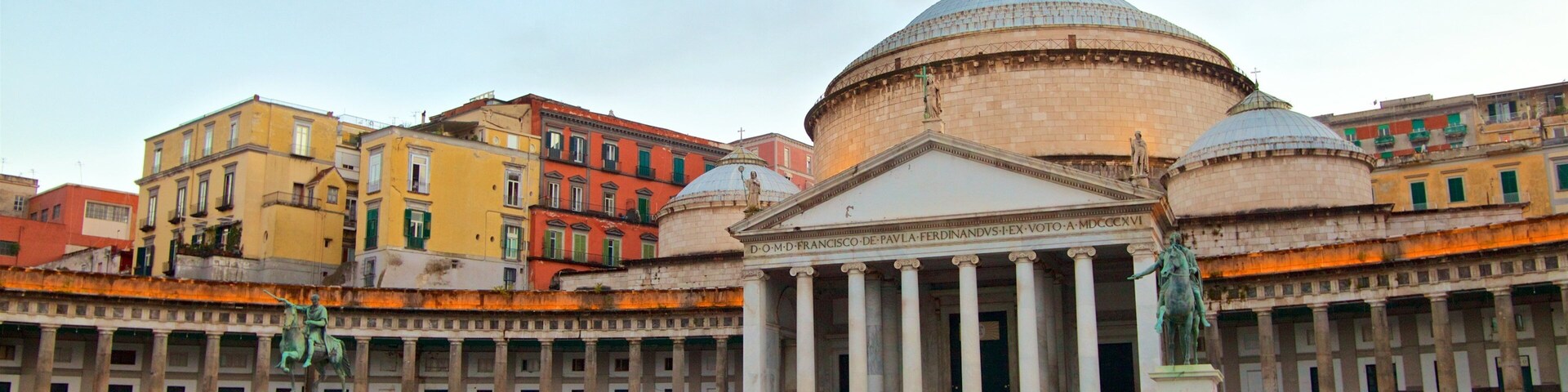 San Francesco di Paola showing a church or cathedral, heritage architecture and a square or plaza
