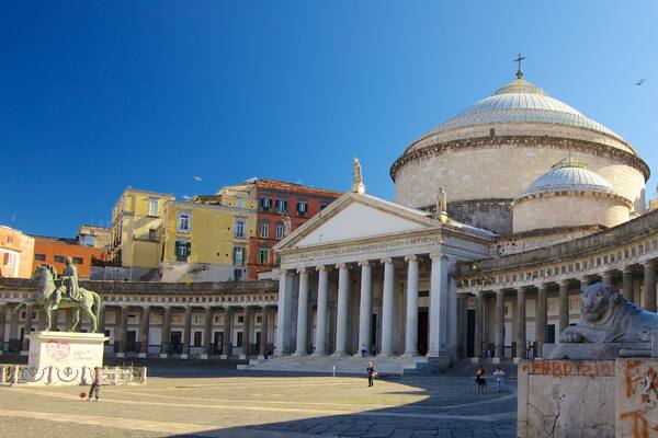 San Francesco di Paola featuring a square or plaza and heritage architecture