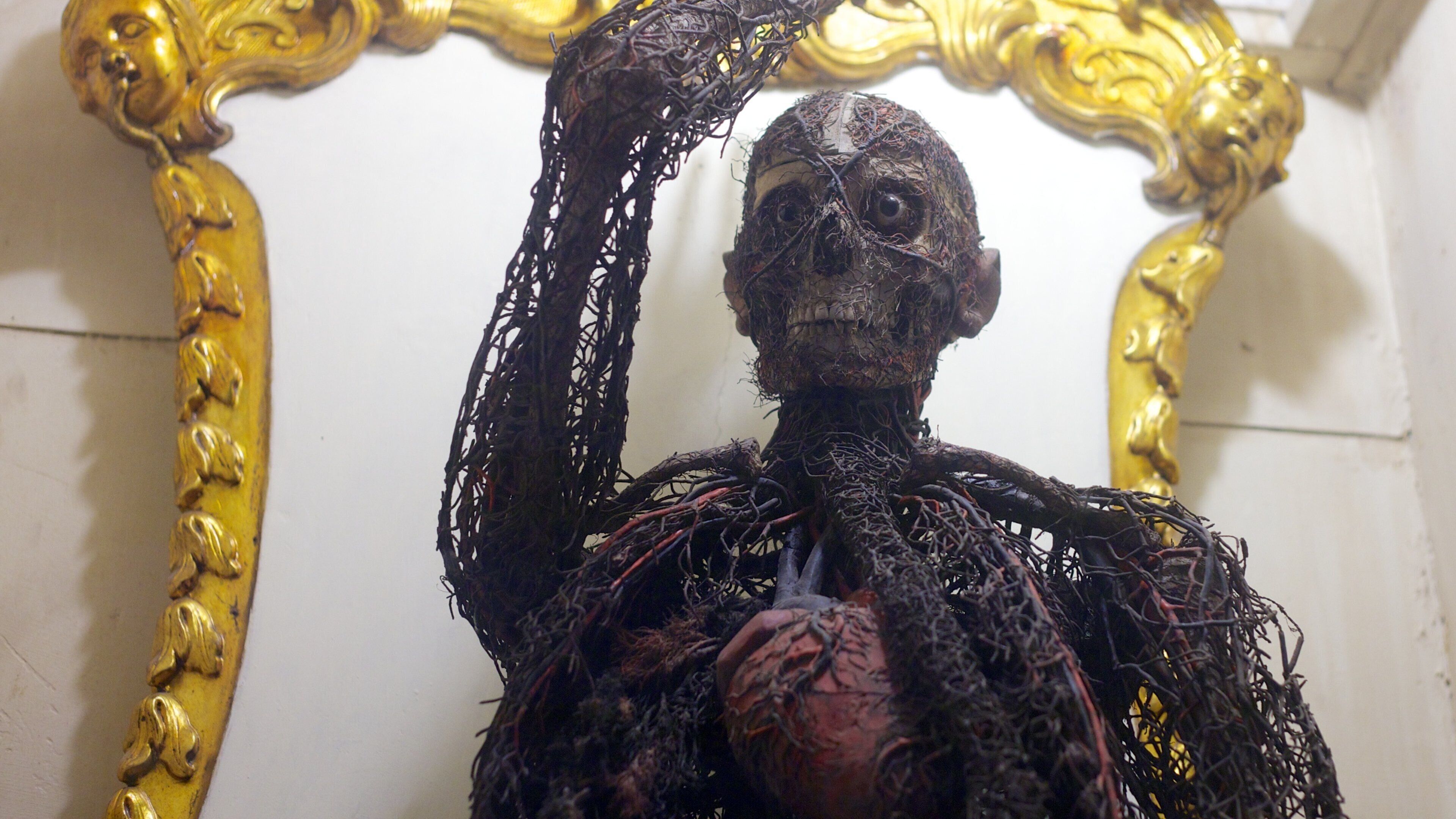 Sansevero-kapellet som visar religiösa element, en kyrka eller katedral och interiörer