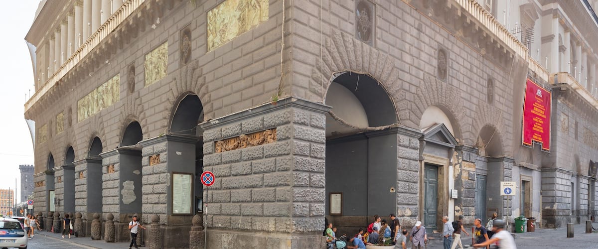 Teatro di San Carlo which includes heritage elements