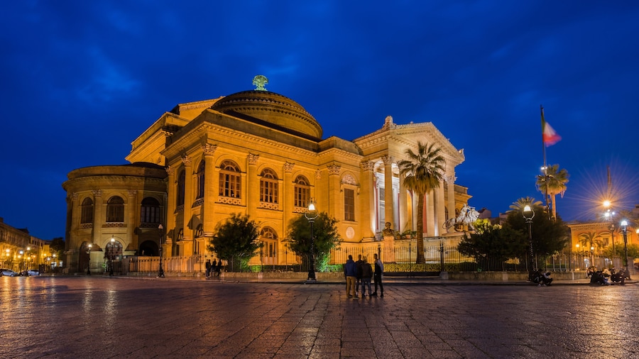 Teatro Massimo in Palermo; Sizilien