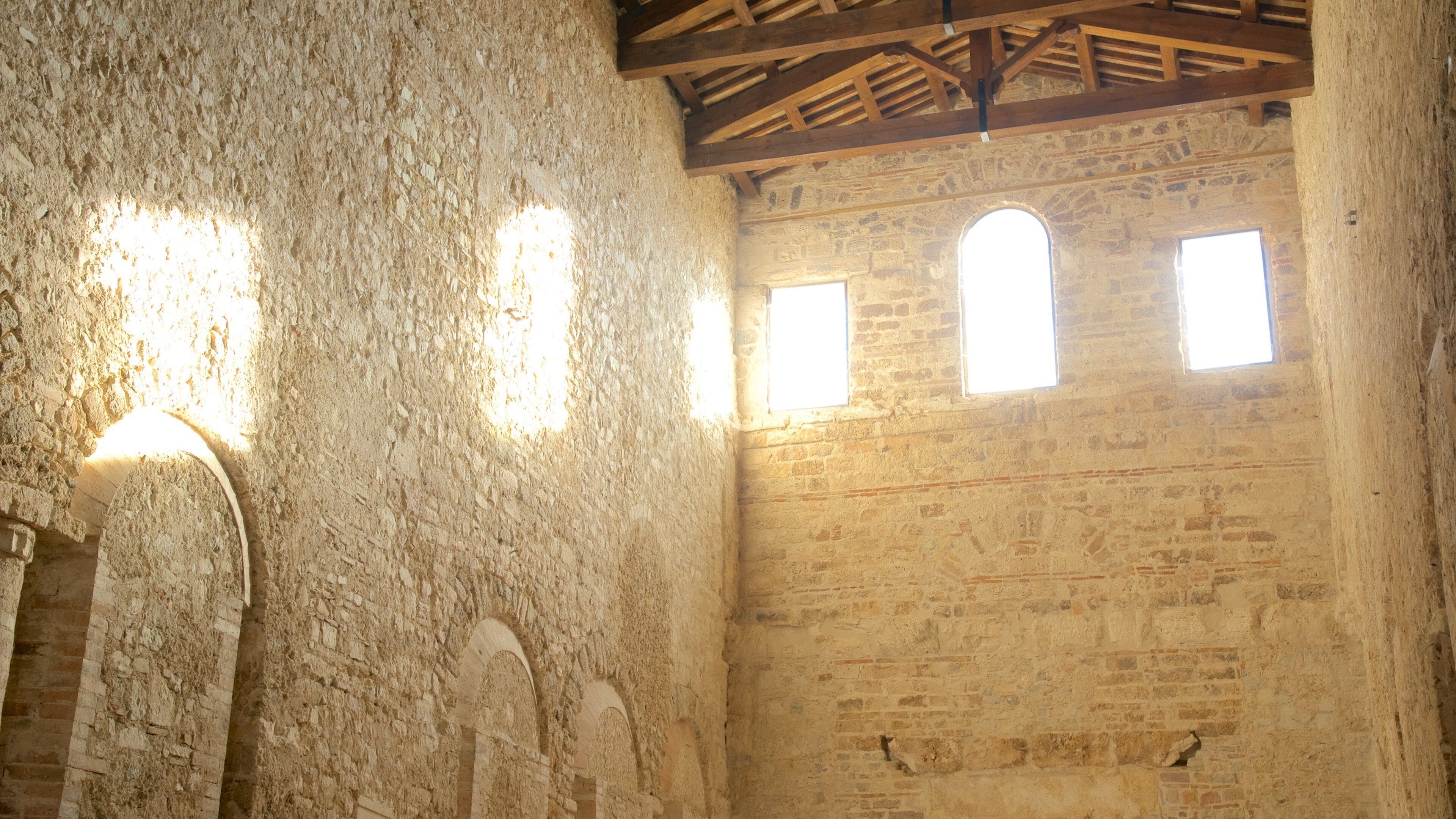 Basilica of San Salvatore which includes interior views and heritage architecture