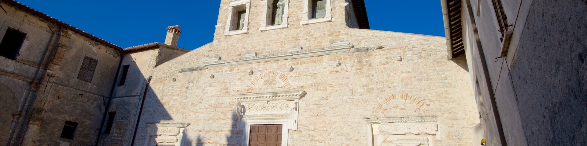 Basilica of San Salvatore featuring heritage architecture, religious elements and a church or cathedral