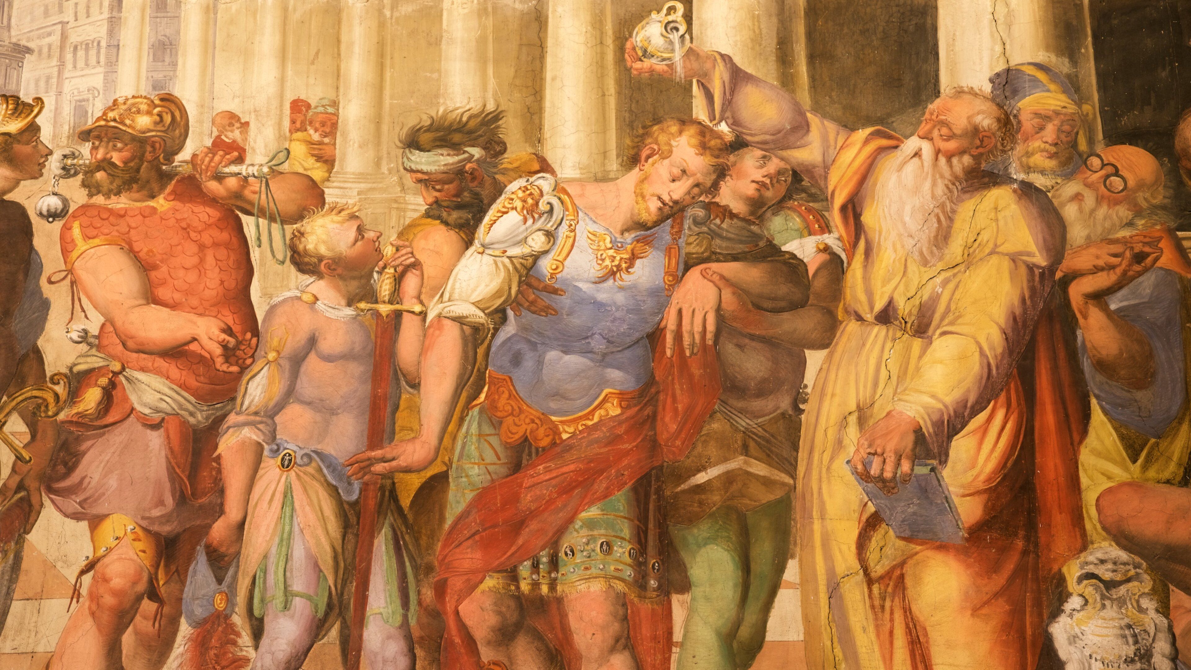 Basilica San Pietro showing art and religious aspects