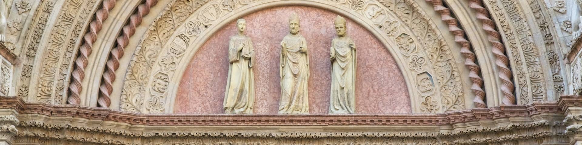 Galería Nacional de Umbria ofreciendo patrimonio de arquitectura