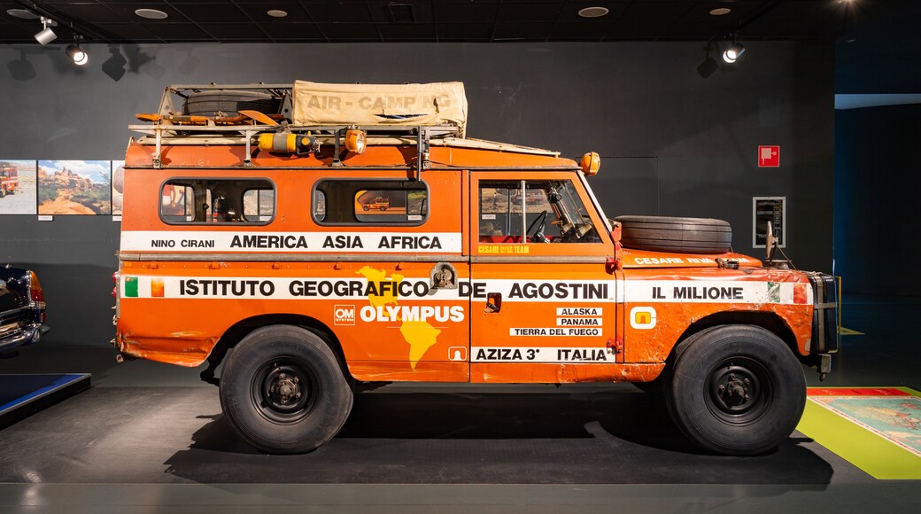 Museum of the Automobile showing interior views