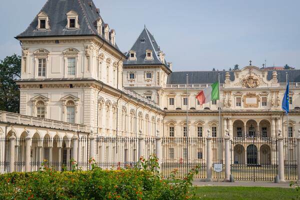 Valentino Castle featuring heritage elements