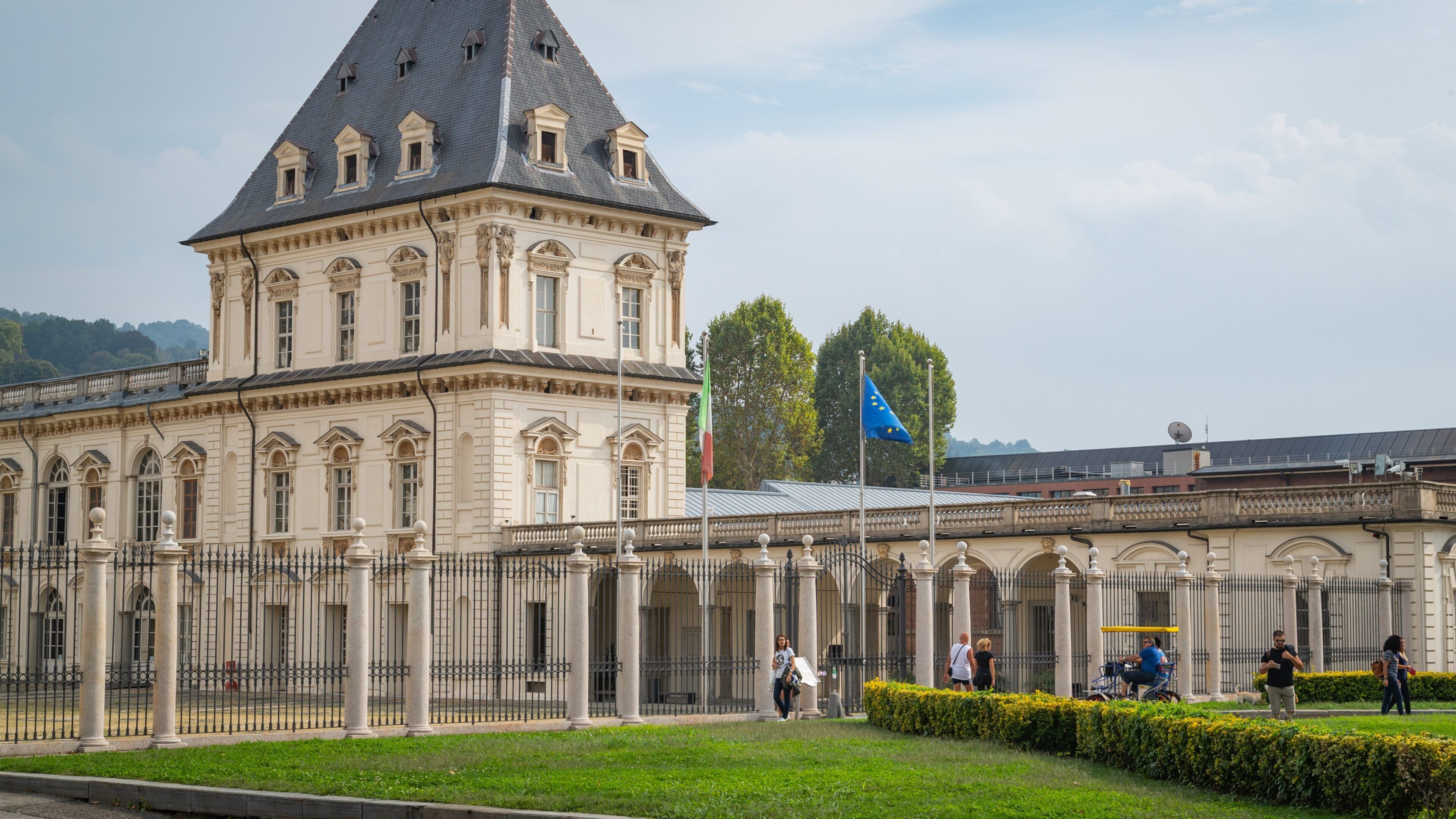 Valentino Castle featuring heritage elements