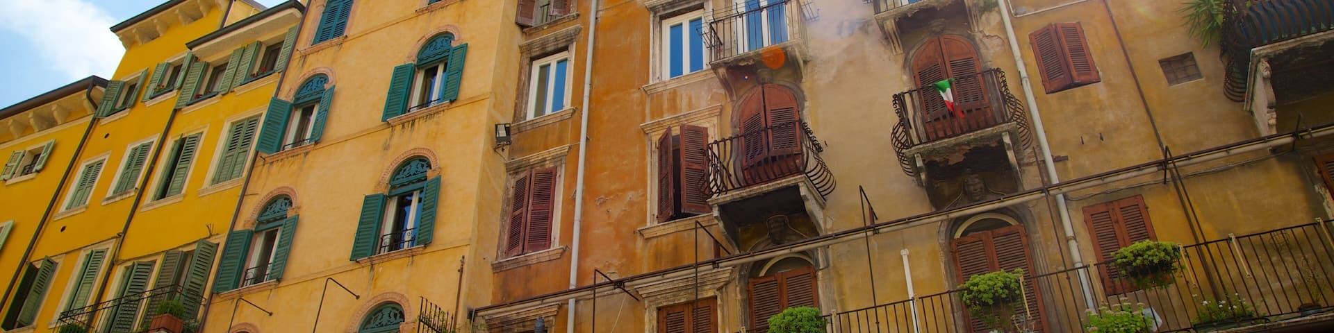 Piazza delle Erbe featuring street scenes, a city and a house
