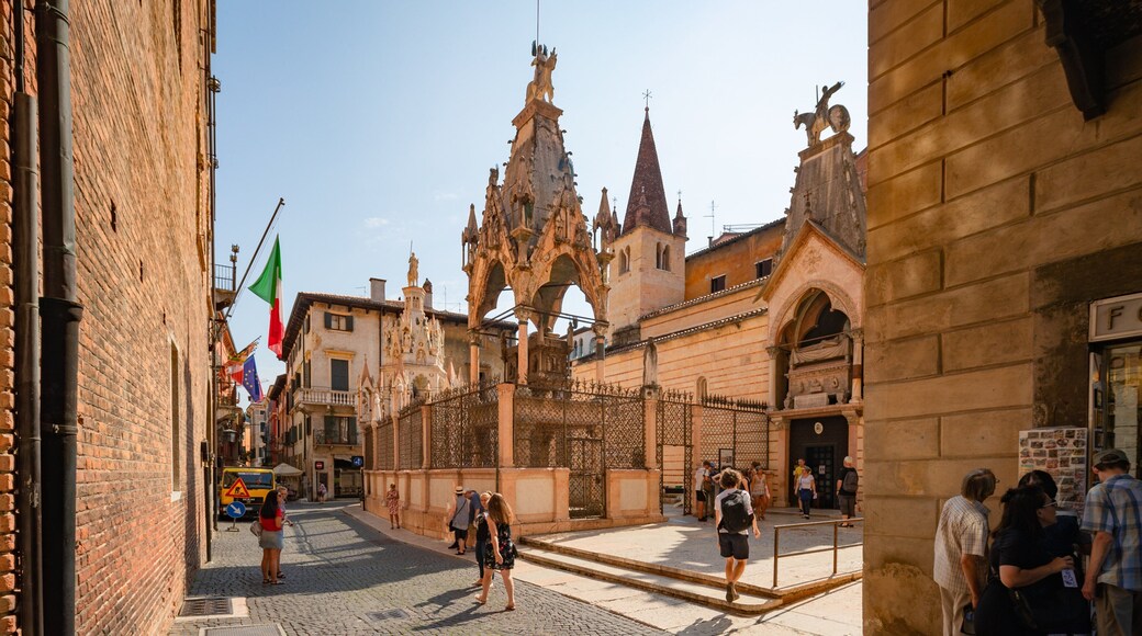 Scaliger Tombs showing heritage elements
