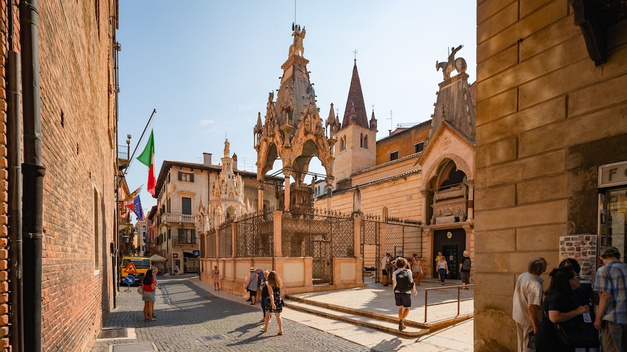 Scaliger Tombs showing heritage elements