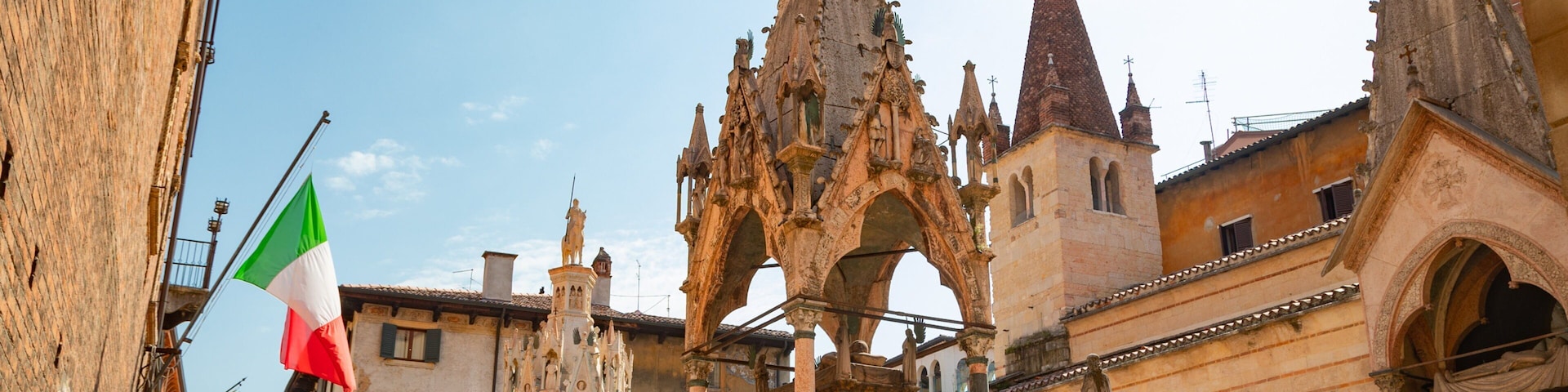 Scaliger Tombs which includes heritage elements