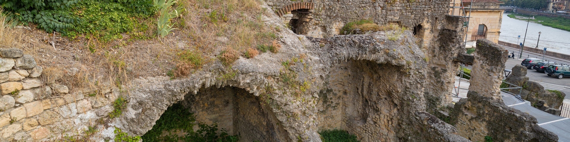 Verona Archeological Museum featuring building ruins and heritage elements