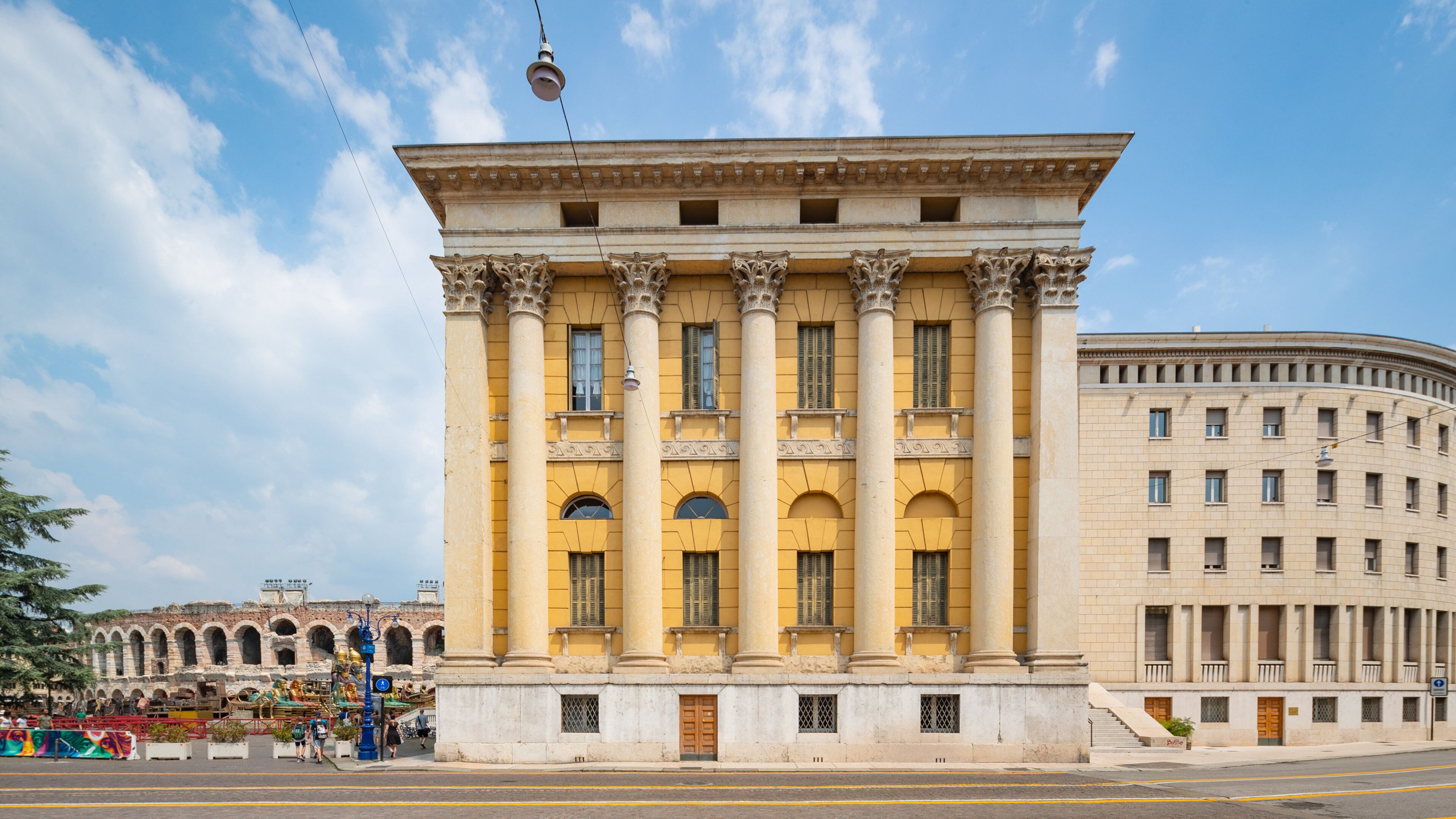 Verona City Hall which includes heritage architecture