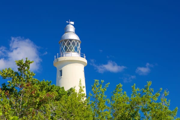 Leuchtturm von Negril das einen Leuchtturm