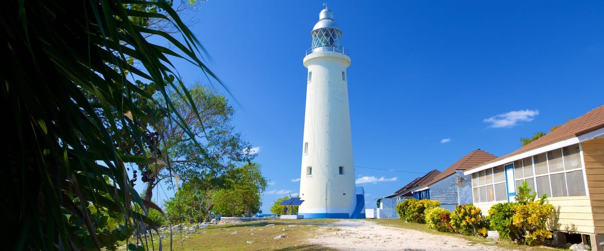 Negril Lighthouse featuring a lighthouse