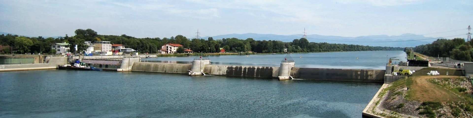 Rhine near Breisach, Germany
