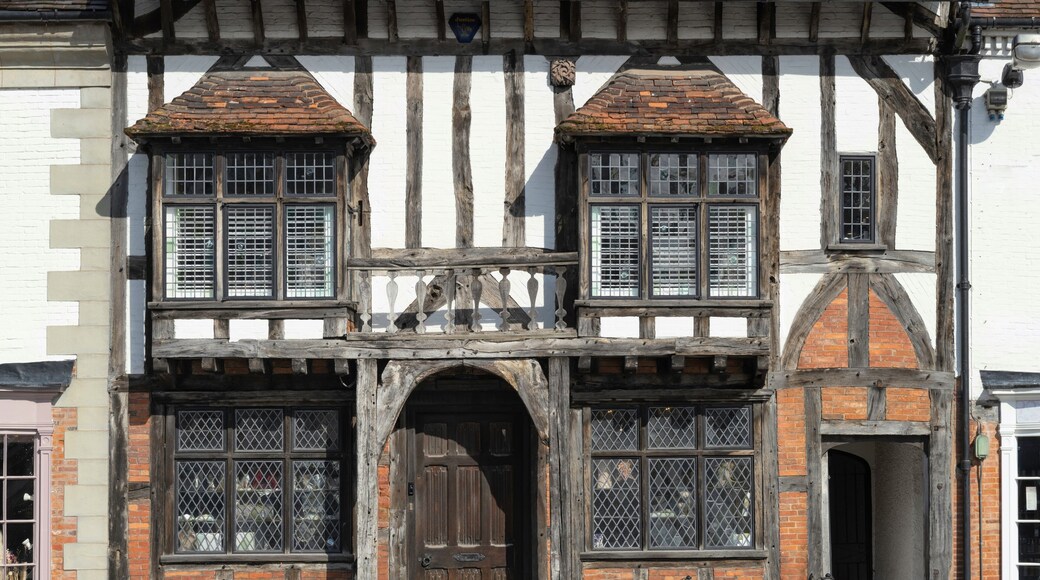 Tudor facade, Warwickshire