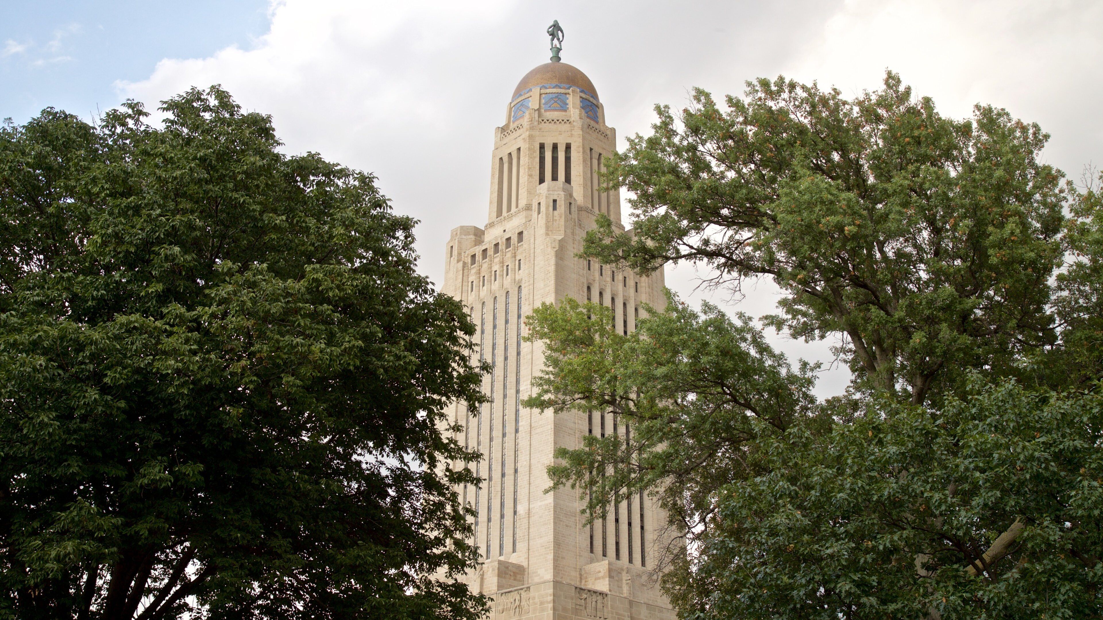 Regeringsgebouw van Nebraska toont historische architectuur