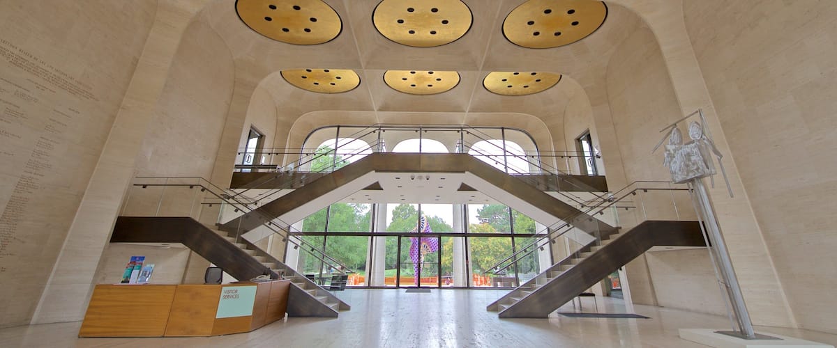 Sheldon Kunstmuseum mit einem Innenansichten