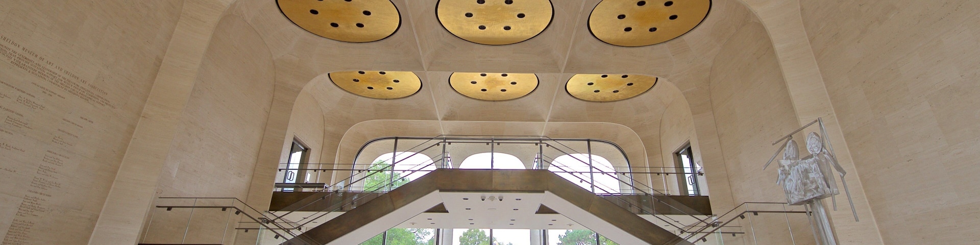 Sheldon Museum of Art which includes interior views