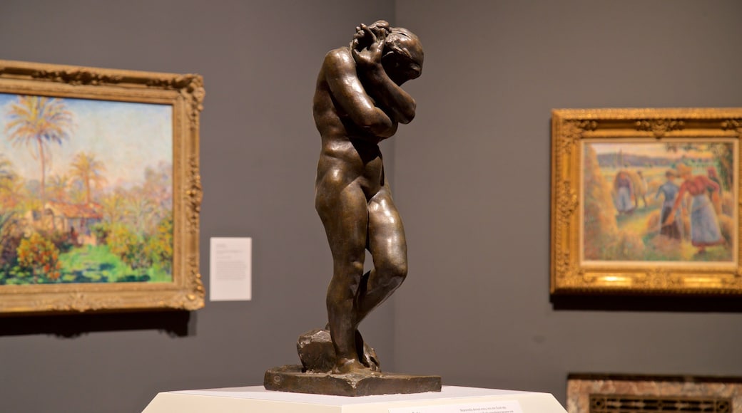 Museo de Arte Joslyn mostrando arte y vistas de interior