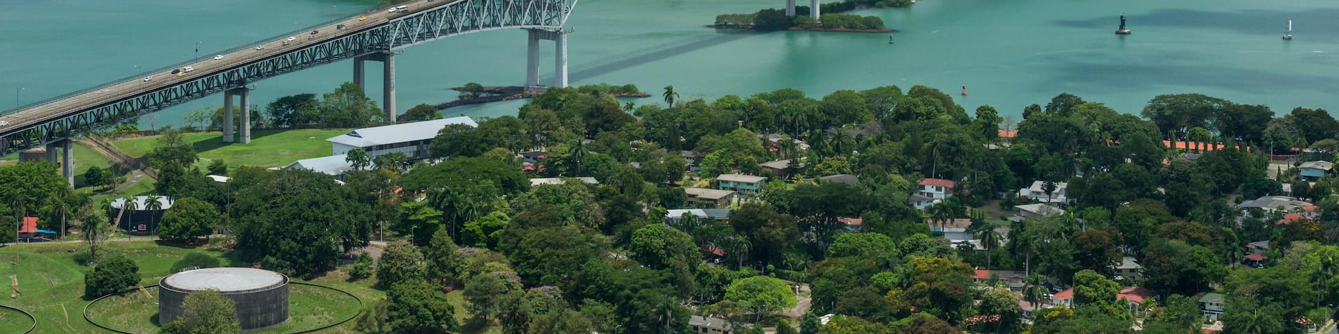 Bridge of the Americas, Panama Canal,