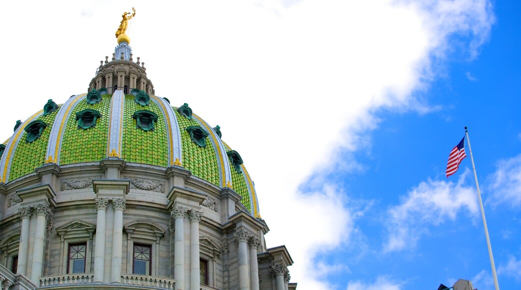 Pennsylvania State Capitol mostrando un edificio administrativo
