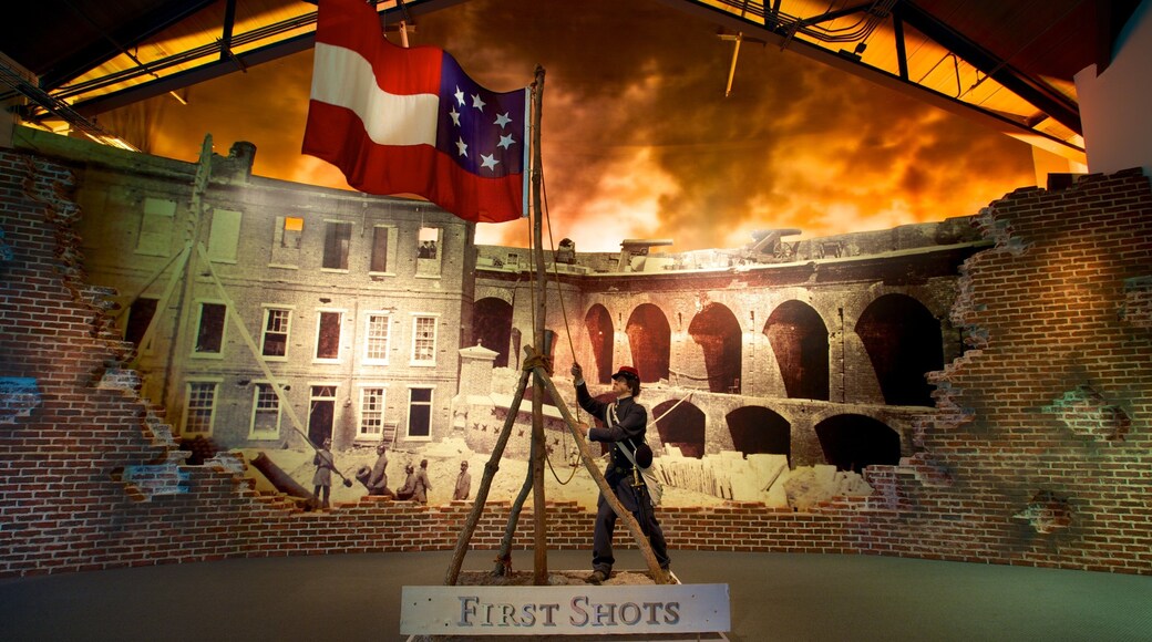 National Civil War Museum showing military items