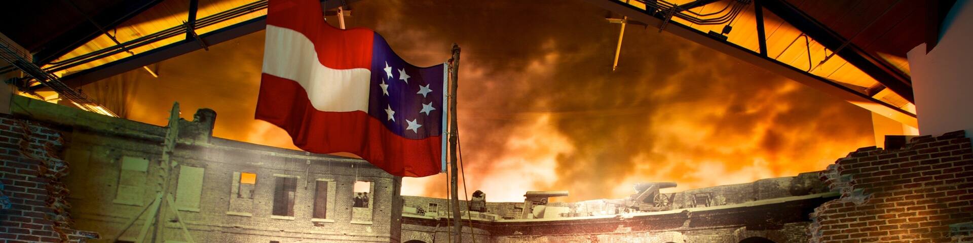 National Civil War Museum showing military items