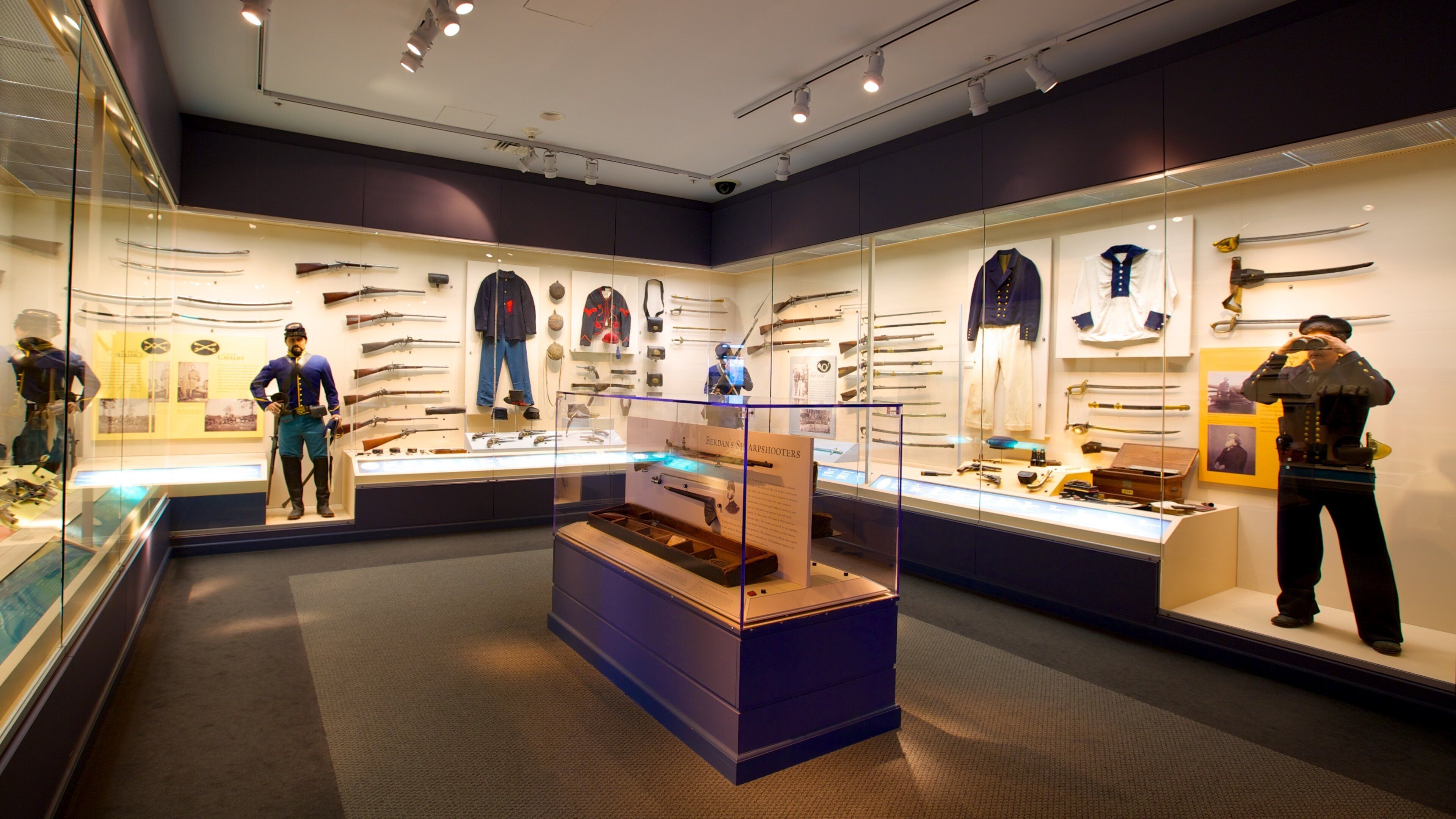 National Civil War Museum featuring military items