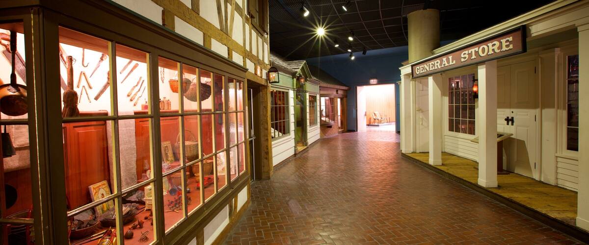 Pennsylvanian osavaltion museo johon kuuluu sisäkuvat