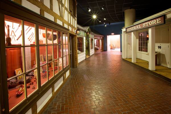 State Museum of Pennsylvania which includes interior views