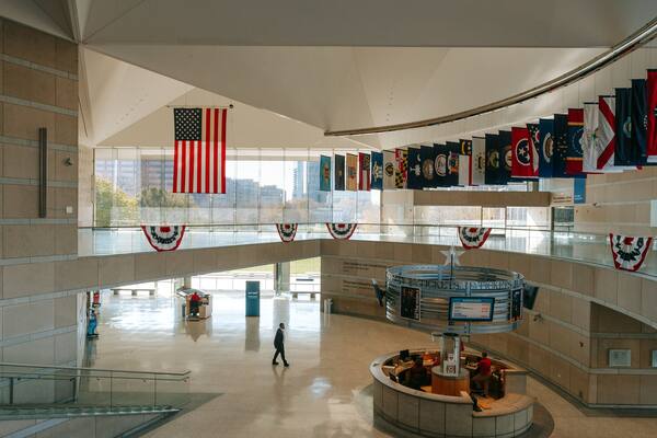 National Constitution Center which includes interior views and an administrative buidling