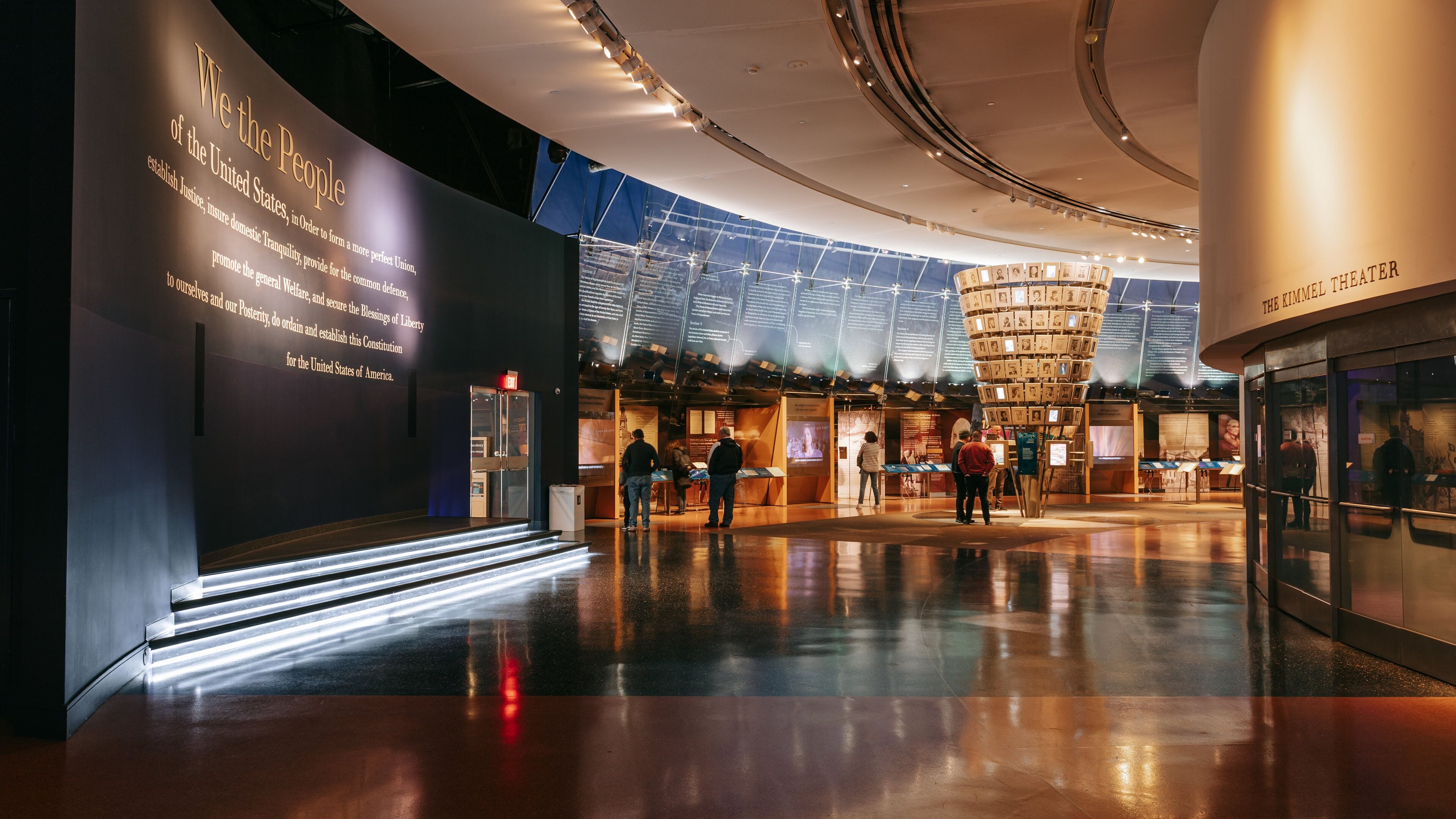 National Constitution Center featuring interior views