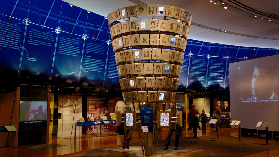 National Constitution Center featuring interior views