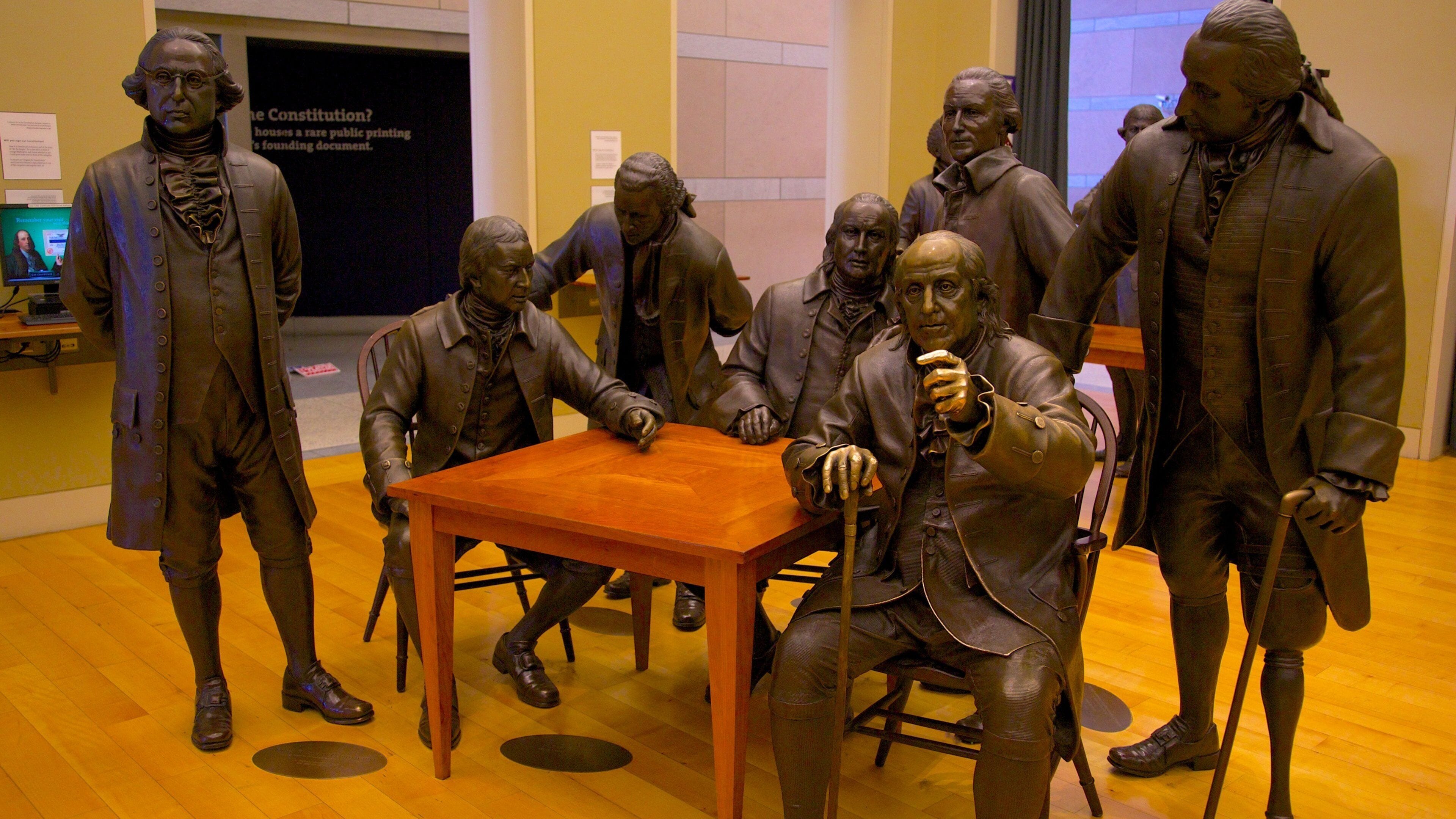 National Constitution Center qui includes vues intérieures