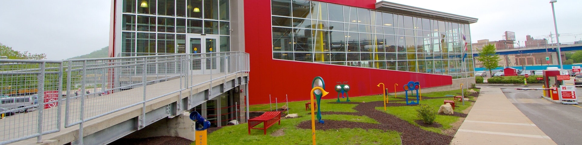 Carnegie Science Center featuring signage