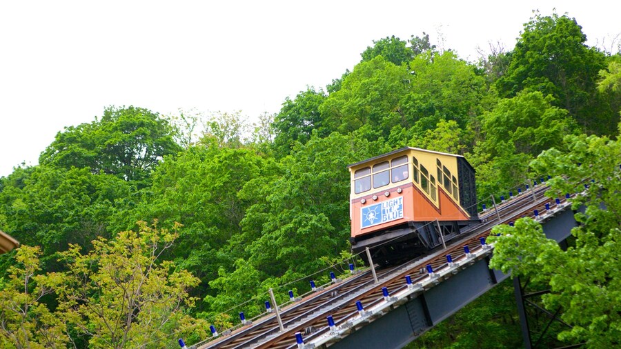 Monongahela Incline showing a gondola