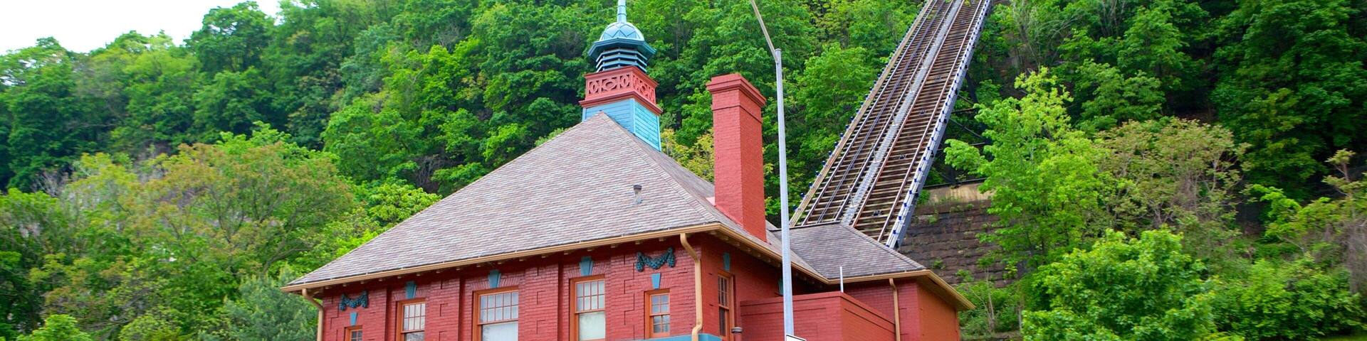Monongahela Incline showing a gondola
